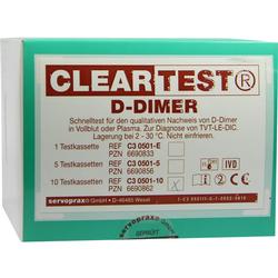 D DIMER CLEARTEST VOLLBLUT